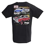 David Carey Originals Dodge Plymouth Super Stock Tee - 2X - Black