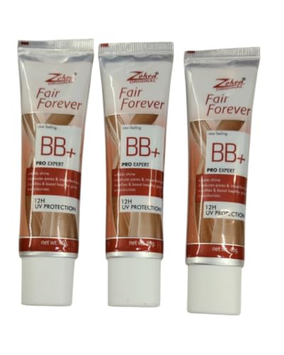 Zohra Fair Forever BB+ Pro Expert Cream, 12H UV Protection, 40g, Pack of 3 2 41sSBh0GDIL. SL500