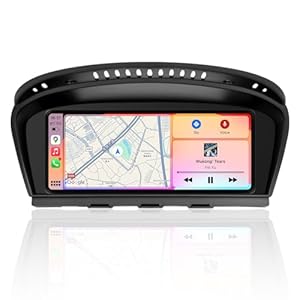 PEMP 8.8″ Linux Screen for BMW E60 E90 CCC Wired and Wireless CarPlay Retrofit Android Auto Display Mirror Link Car Radio Bluetooth Video Player Head Unit (2005-2010)