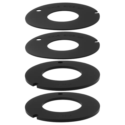 Image of 4pcs RV Toilet Rubber Seal Replacement Part 385311462+385316140 Compatible with Sealand Compatible with VacuFlush