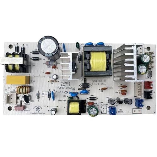 bdfndjnm Placa de alimentación DQ04-001 DQ-04-008 de 70 W for refrigerador de vinos - Pieza de Repuesto for Placa de Control Principal del congelador Compatible con 110 V/220 V