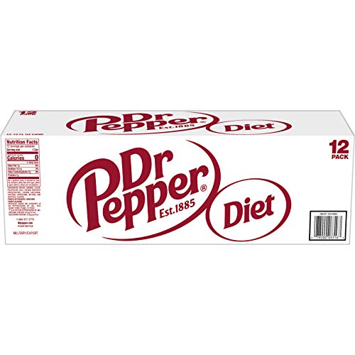 Diet Dr Pepper Soda, 12 fl oz cans, 12 pack image 14