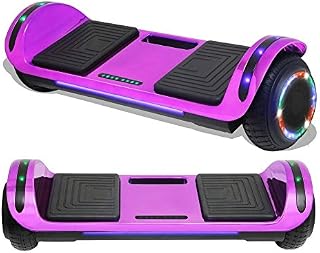 TPS Hoverboard Self Balancing Scooter with Speaker LED Lights Flashing Wheels for Kids