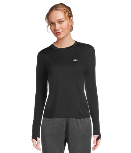 Brooks Brooks Womens Sprint Free Long Sleeve 3.0 Black LG (US Women's 12-14) One Size