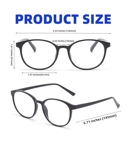 Blue Light Blocking Glasses 3-Pack