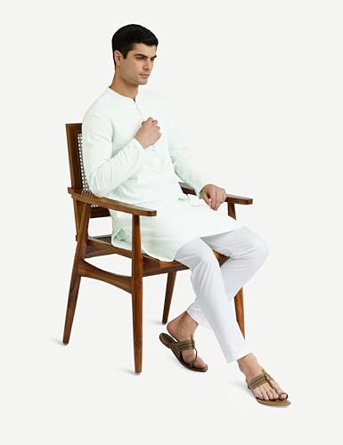 Image of Amazon Brand - Symbol Men's Cotton Regular Fit Casual Kurta