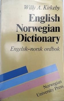 Hardcover English-Norwegian Dictionary Book