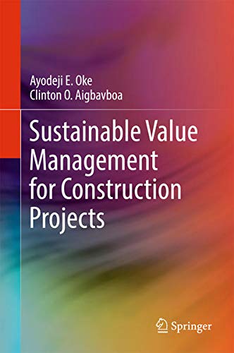 Buy Sustainable Value Management for Construction Projects — BookShops.in