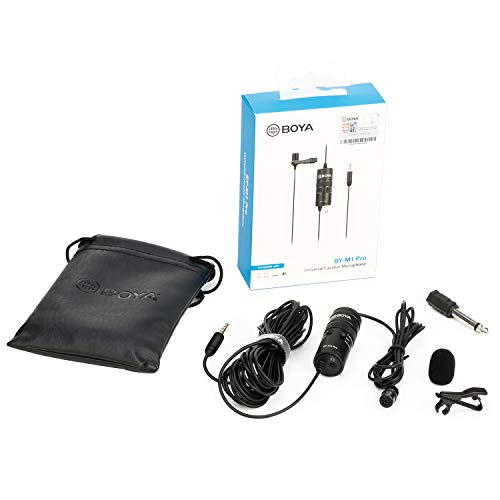 BOYA by-M1 PRO Professionele Lavalier Revers Microfoon Ruisonderdrukking Omnidirectionele Mic met Clip voor YouTube… - Image 7