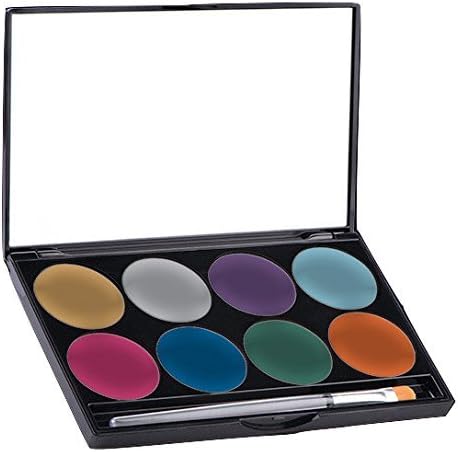 Paradise 8 Color Palette/Face Paint Kit (Metallic)