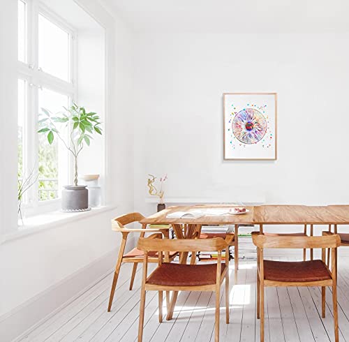 Dignovel Studios 13X19 Unframed Iris Human Eye Blood Vessels Ophthalmology Clinic Watercolor Art Wedding Housewarming Nursery Kids Wall Art Giclee Office Home Decor Wall Hanging Dn534 #TOP7