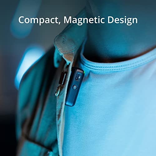 DJI Mic (1 TX + 1 RX), Wireless Lavalier Microphone, 250m (820 ft.) Range, Compact and Ultra-Light, 14-Hour Recording, Wireless Microphones for PC, iPhone, Android, Cameras, Vlogs, Live Stream by DJI - Image 3