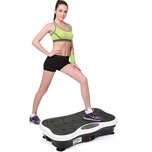 RLSF Vibrationsplattform-Trainingsgeräte, Ganzkörper-Vibrationsplatte mit Bluetooth-Lautsprechern und LCD-Display… – Bild 4