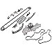 Weonefit AT4Z-6306-A Timing Chain Kit & Water Pump Replacement for 2007-2010 Ford Mercury 3.5L Lincoln Mazda 3.7L DOHC OE# 7T4Z-6256-A 7T4Z-6268-CA AT4Z-6268-C