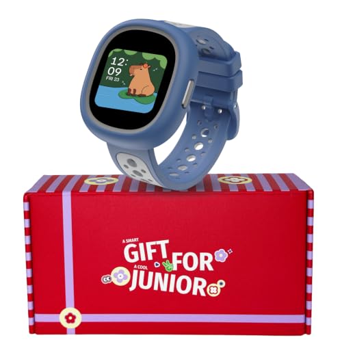 Image of Noise Junior Champ 3 Delight Gift Box - Smart Watch for Kids | 3-in-1 Look with 2 Switchable Bumpers, in-Built Learning Hub, Habit Builder, Exam & School Mode, Parental Control (Arctic Storm)