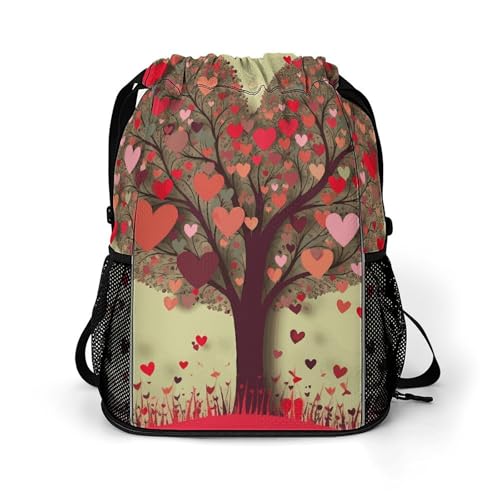 Sac à dos léger Arbre à cœurs pour vos sorties et séances de sport