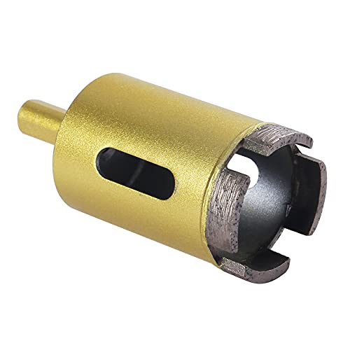 1 1/4 Diamond Hole Saw Concrete Hole Saw Masonry Core Drill Bit Heavy Duty For Brick, Cinder Block 3/8 Inch Standard Shank Rotary Tools 1-1/4 Inch Diamond Drill Bit #TOP1