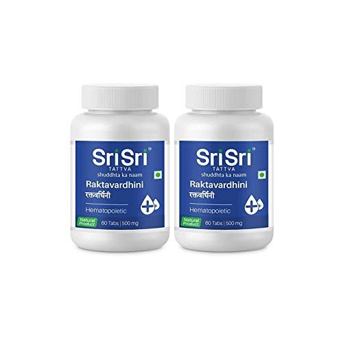 Sri Sri Tattva Raktavardhini Tablet, 500mg (Pack of 2) (B08LSVMK1Q) Amazon Price History, Amazon Price Tracker