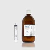 Dióxido de Cloro Agualab® 500ml vidrio 3000 PPM con agua ultra pura. Fabricado en laboratorio español registrado. Ahora con jeringa GRATIS -...