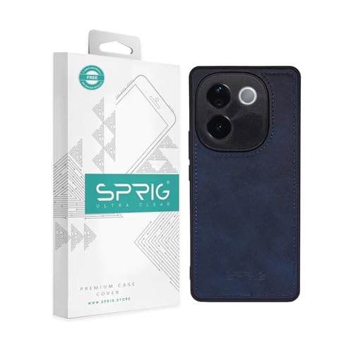 SPRIG Compatible with Vivo T3 Pro Premium PrimeMatte Back Cover Drop Tested Shock Proof Mobile Case for Men, Women, Boys and Girls with Camera Protection (Blue) Deal