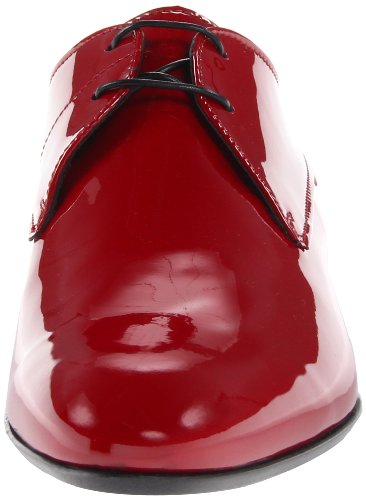 Image of Hugo Men's Patent Calf Tuxedo Oxford