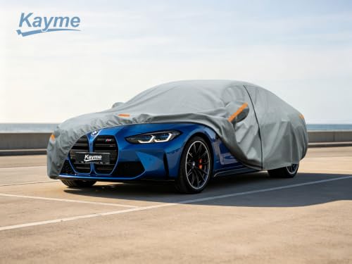 Image of Kayme Waterproof Heavy Duty Car Cover Custom Fit BMW 4 Series