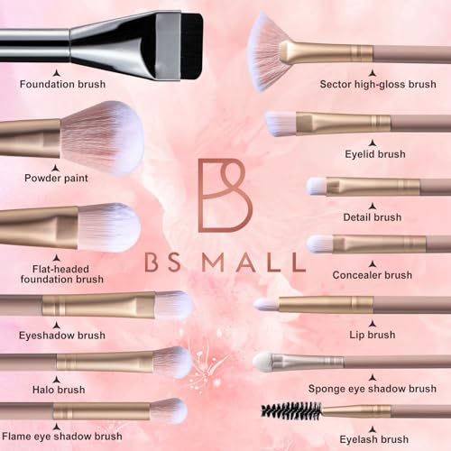 50% Off BS-MALL 23-Piece Travel Makeup Brush Set - Image 4