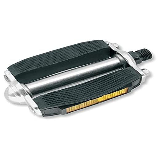 Pedales de Pedal City con reflectores M-14 para bicicleta, 2 unidades