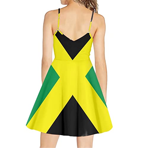 Image of Coloranimal Women's Summer Sleeveless Casual Swing Dresses with Loose Fit Beach Sundress