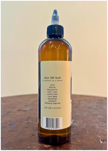 Image of Dioko Premium Syrup, 12 fl. oz Premium Coffee & Dessert Syrup with Easy Pour Spout | No Artificial Dyes or Colors | Perfect for Lattes, Iced Coffee, Cocktails, Pancakes & More (Vanilla)