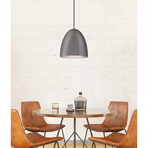 Westinghouse 6111400 Clover Transitional One-Light Indoor Pendant Light Dark Pewter Finish thumb #3