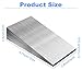 LOYORTY 8PCS 4.7x2.4x0.8 Inch Metal Wedge Shims Triangle Flange Wedge, Steel Flange Wedge, Slope Steel Wedges, Metal Welding Tools for Machine Tool Workshop Factory