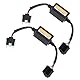 2 Stück H4 LED CANbus Decoder DC 9 Bis 16 V Plug and Play Anti-Flackern LED-Scheinwerfer-Widerstandsdecoder