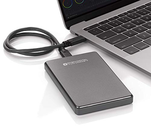 Image of Oyen Digital U32 Shadow 4TB External SSD USB-C Portable Solid State Drive (USB 3.1 Gen 2)