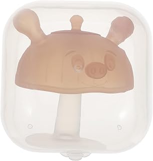 Hohopeti Mordidas De Bebê Brinquedos Para Bebês Recém-Nascidos Brinquedos De Silicone Mordedor Infantil Mordedor De Goma De Bebê Mordedor Sensorial Para Bebê Mordedor De Bebê Cogumelo