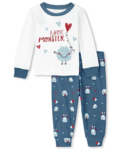 Unisex Baby and Toddler Long Sleeve Cotton Pajama Set by The Children's Place - Snug Fit for Comfort