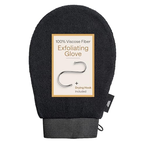 Korean Exfoliating Glove for Shower – Deep Body Scrubber & Face Exfoliator – Shower Gloves –...