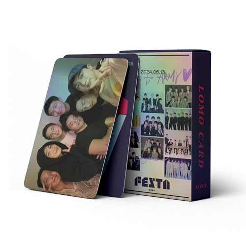 55 tarjetas fotográficas personales para el 11º aniversario 2024 FESTA, colección...