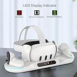 Auto-Clamping Charging Dock for Meta Quest 3 and Accessories Controllers - Image 5