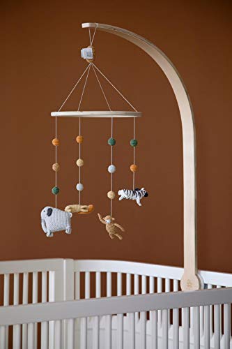 Sebra - Wooden Edition - Mobiele houder van hout - multiplex - (LxBxH) 73,3 x 35,5 x 73,3 cm - Afbeelding 3