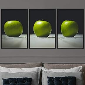 signwin 3 Piece Framed Canvas Wall Art Colorful...