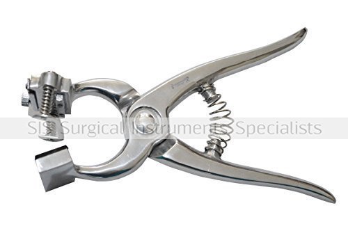 EQUINOX Veterinary Tattoo Pliers Stainless Steel Farm Animal Related With 0-9 Digits