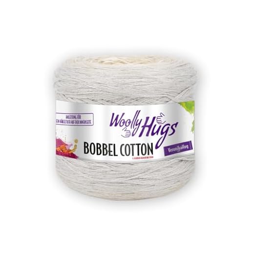 PRO LANA Bobbel Cotton - Woolly Hugs - Farbe: Natur/Beige (70) - 200 g/ca. 800 m Wolle