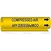 Brady 5661-I, 92696 High Performance - Wrap Around Pipe Marker, (Pack of 15 pcs)