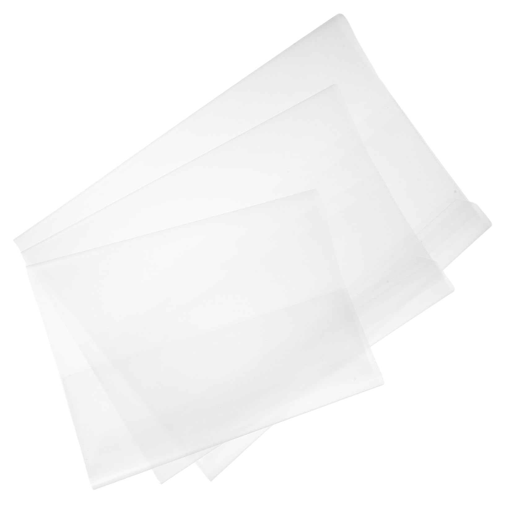 90 Pièces Transparent Épais pour Manuels Housse Plastique Résistante pour Couverture Rigide Film Protecteur pour Scolaires