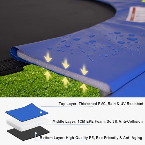 Tapis de rechange de trampoline résistant pour remplacer bâche usée - 5