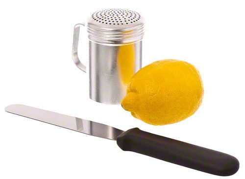 Miniatura 4 de Update International Espátula de glaseado recta de 6", color negro