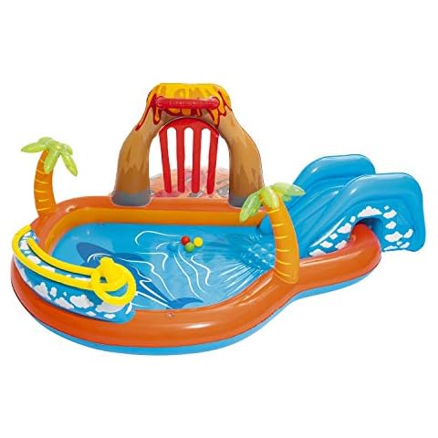 Bestway Piscina Hinchable Infantil con Tobogán y Accesorios Cover