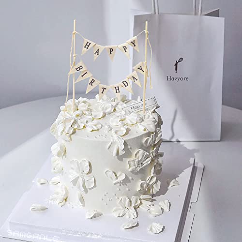 Happy Birthday Cake Topper, Birthday Cake Bunting...