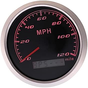 Amazon Com 85mm 海洋gps Mph 車速計0 1mph 船gps 車速表防水速度里程表適用於汽車卡車摩托車附紅色背光替換車速表12v 24v 汽車 Amazon Com 85mm 海洋gps Mph 車速計0 1mph 船gps 車速表防水速度里程表適用於汽車卡車摩托車附紅色背光替換車速表12v 24v 汽車